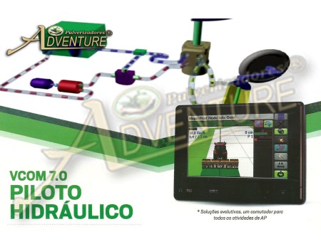 SISTEMA - PILOTO AUTOMÁTICO HIDRÁULICO "AGRÍCOLA TRATOR" - SEM GPS	