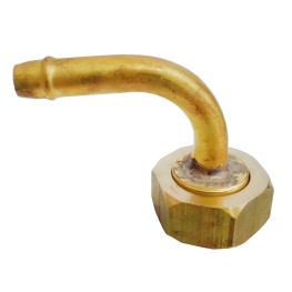 PORCA GARRA CURVA 90° LISA	ROSCA 1" E MANGUEIRA 1/2"